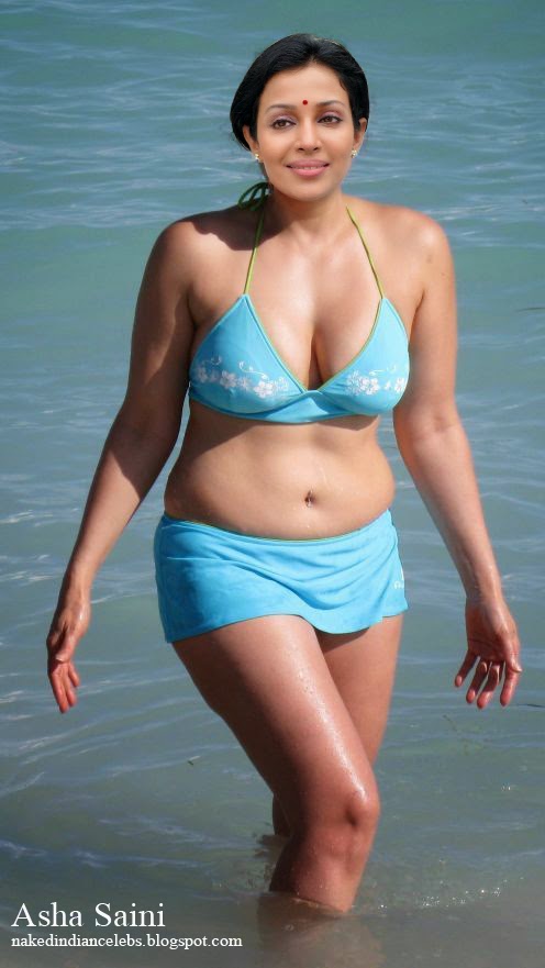 Actress Asha Saini Caught in Blue Sexy Bikini FIRST TIME xxx, Bolly Tube