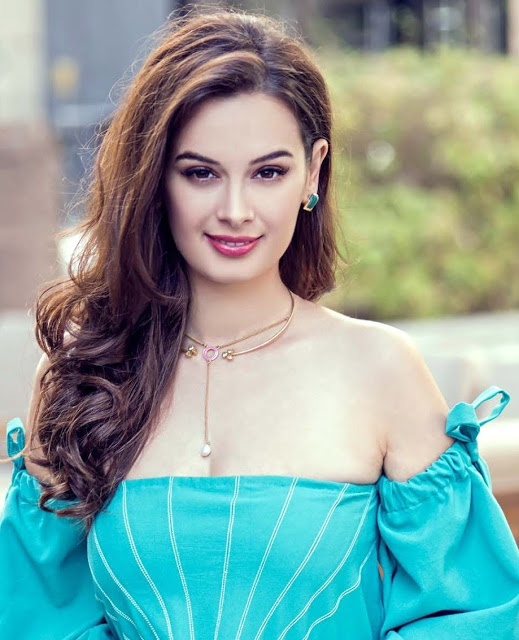 Sexy Evelyn Sharma low neck naked cleavage pic, Bolly Tube