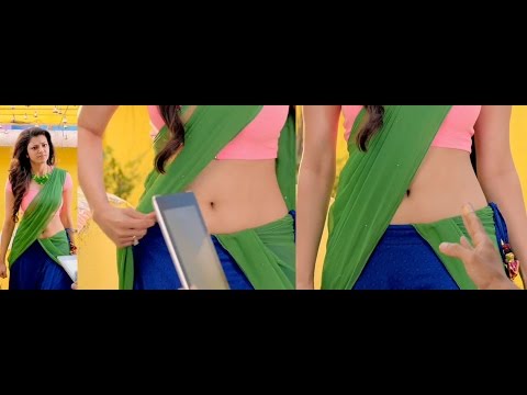 Kajal Hot unseen Navel show Ultra Slow Motion HD, Bolly Tube