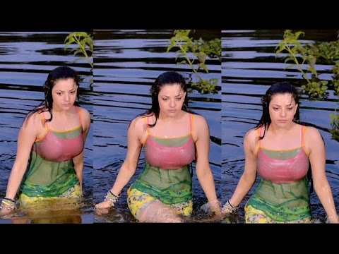 Hot Kajal in wet transparent clothes ultra slow motion HD, Bolly Tube