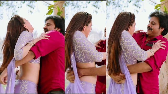 Hot Kajal navel press in saree tight hug Ultra Slow Motion HD, Bolly Tube