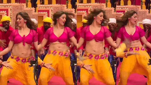 Lakshmi Rai sexy waist shake navel show