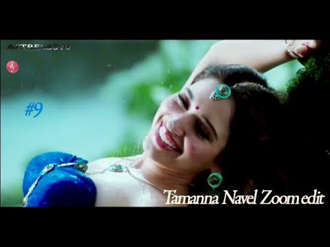 Tamanna Hot Navel Zoom and Slow Edit Part- 9, Bolly Tube