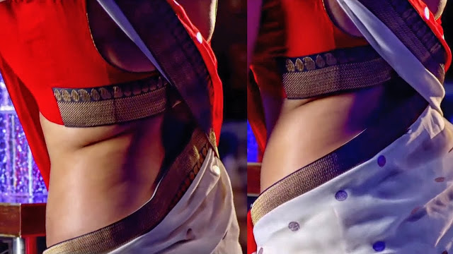 Supriya Shailaja Hot Navel and Sexy Expressions, Bolly Tube