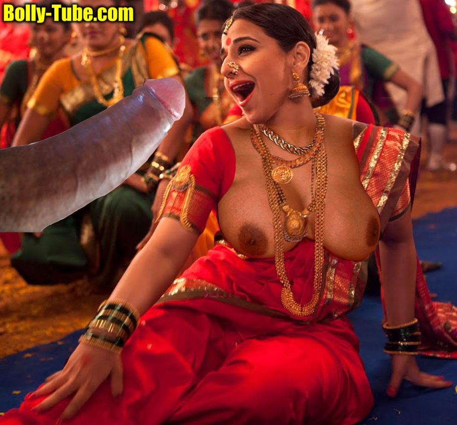 Vidya Balan nude boobs in blouse hot blowjob, Bolly Tube
