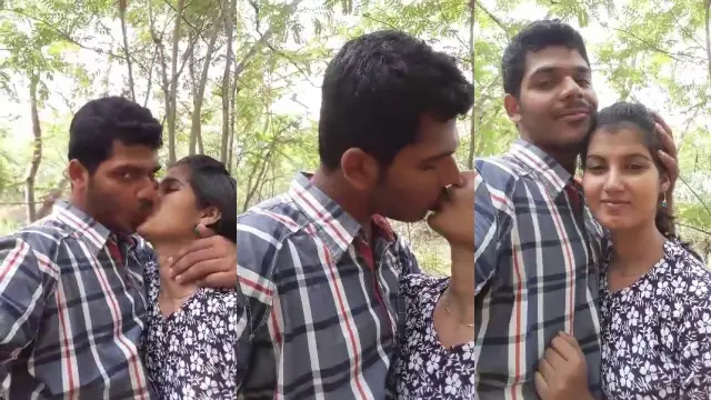 Cute Girl Outdoor Enjoying With Lover Clear Talking