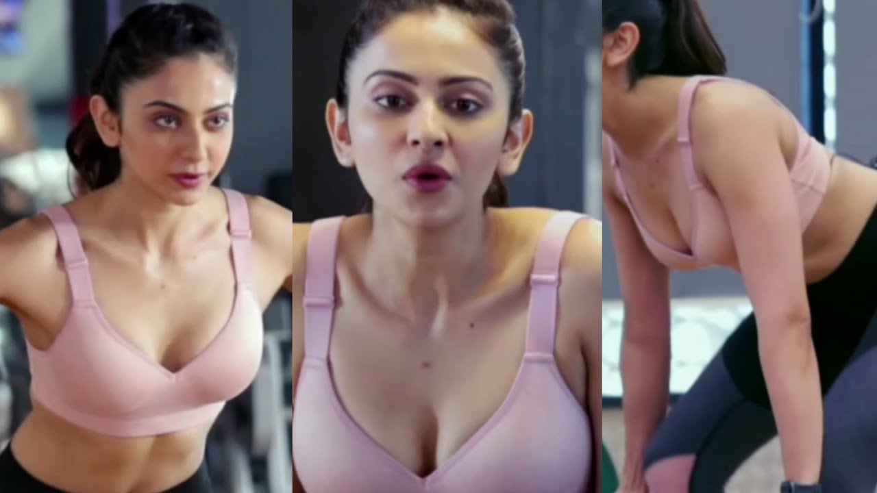 Rakul Preet Singh Hot B00BS Pop Out Vertical Edit, Bolly Tube