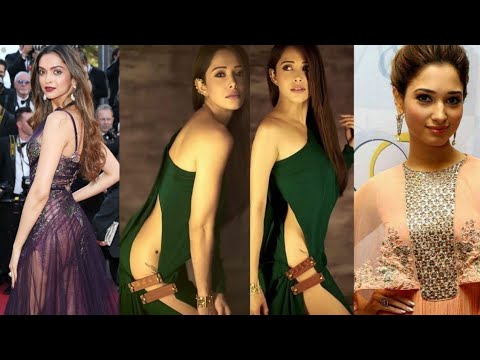 Bollywood actress hot sexy cleavage shows in filmfare award show