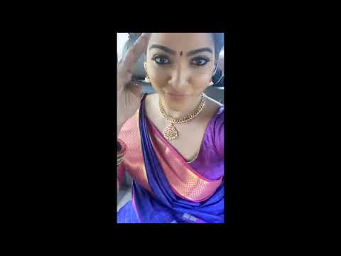 Actress vj chitra hot cleavage show, Bolly Tube