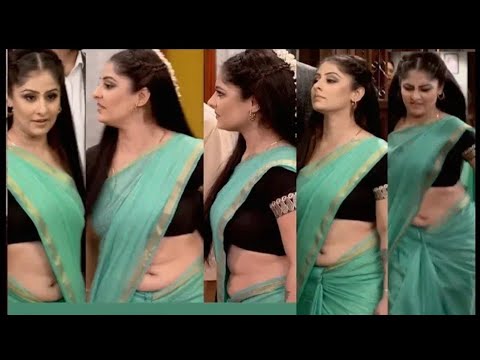 sexy saree navel cleavage | tv actress saree navel edit | actress sexy saree video