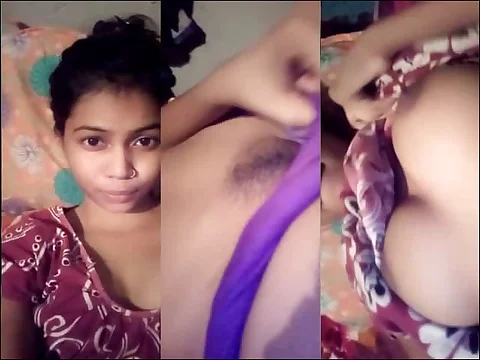 Desi teens cute and sexy selfie video