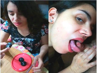 Horny Wife Blowjob Cum Eating