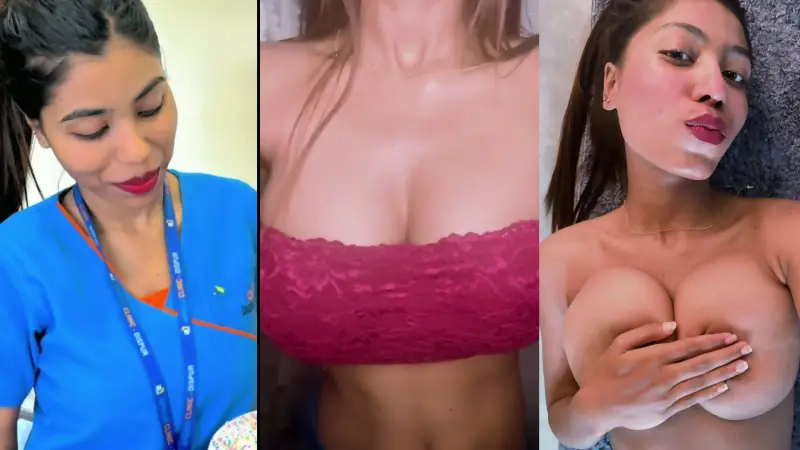 Indian Sexy Nurse Exposed Her Self