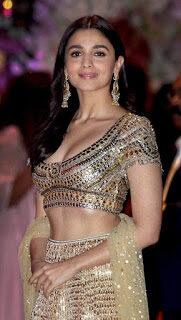 Alia Bhat thighs boob