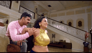 Akshara navel thighs romance