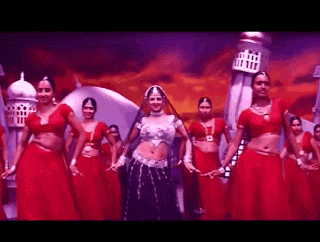 Rambha saree navel dance, Bolly Tube