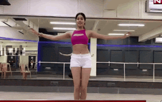 Jhanvi Kapoor Belly Dance