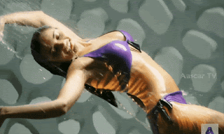 Amy jackson purple bikini, Bolly Tube