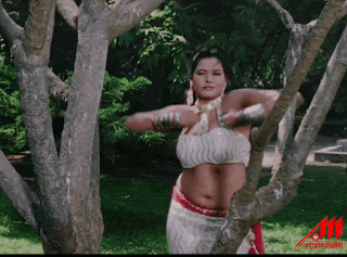 Sweety big navel boob