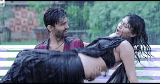 Antara Banerjee wet boob navel kiss