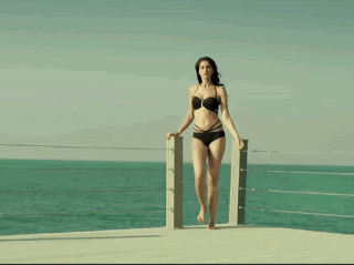 Bollywood Actress in black bikini, Bolly Tube