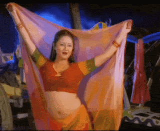 Divya or Rashmi desai saree drop, Bolly Tube