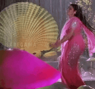 SRIDEVI WET PINK SAREE, Bolly Tube