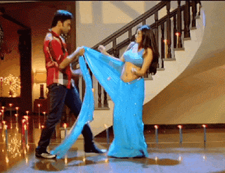 Sada saree drop romance