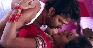 Bollywood actress boob kiss, Bolly Tube