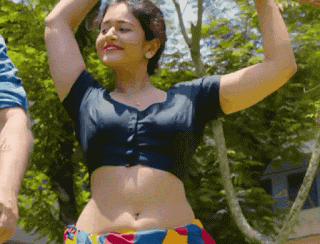 Poonam Bajwa saree drop, Bolly Tube