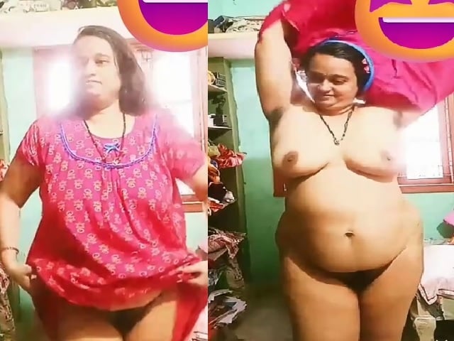 Busty Aunty Stripping Nighty Full Nude Show Viral