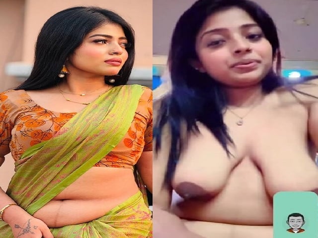 Bengali Girl Boob Licking Video Call to Lover