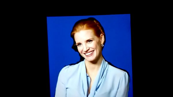 Jessica Chastain hot cum tribute