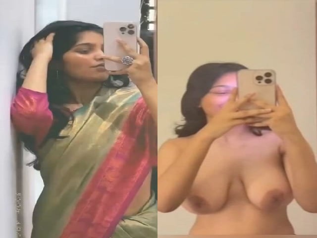 Mallu Girl in Saree Then Topless Viral Private Video