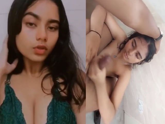 Beautiful Indian Girlfriend Attractive Eyes and Perfect Big Boobs Closeup