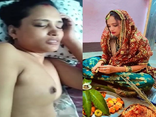 Slim Hindi Bhabhi Boob Press By Husband Brother
